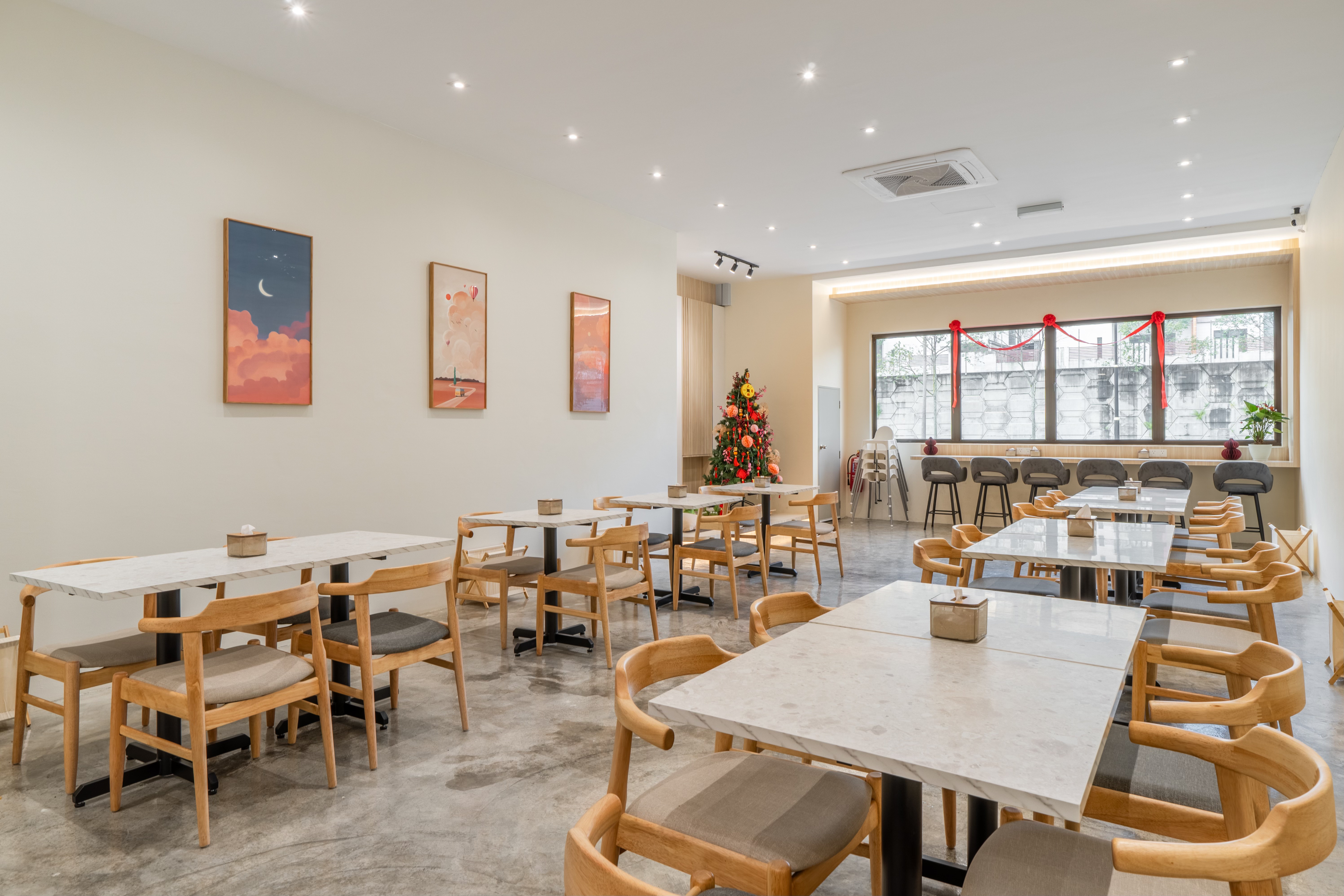 Cafe interior