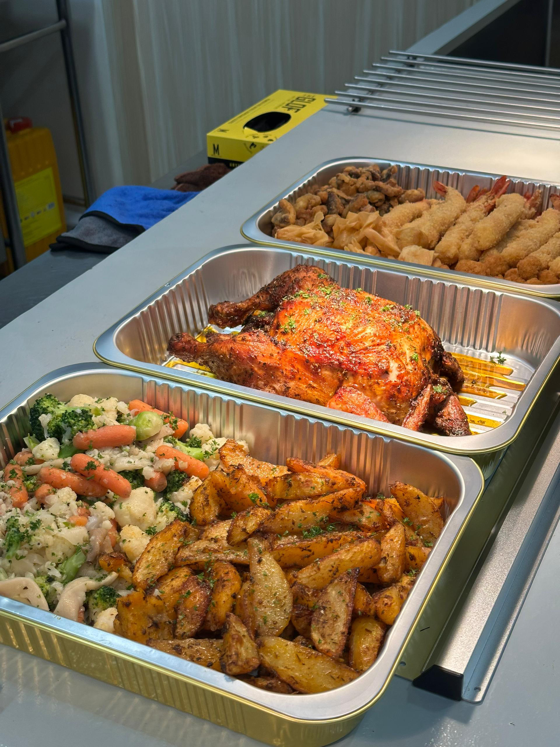 Past event food selection